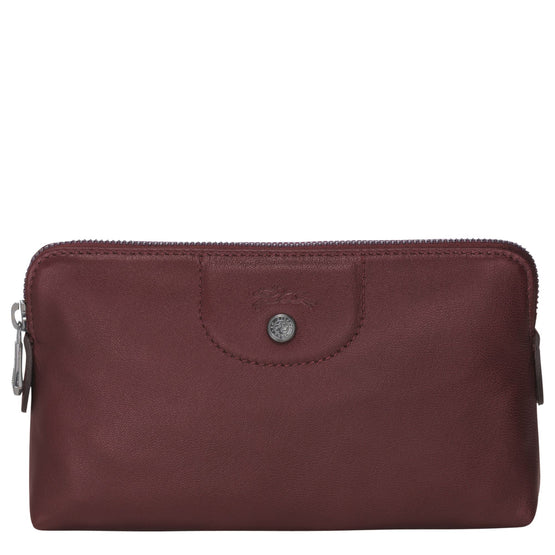 Le Pliage Cuir Pouch - Brandy