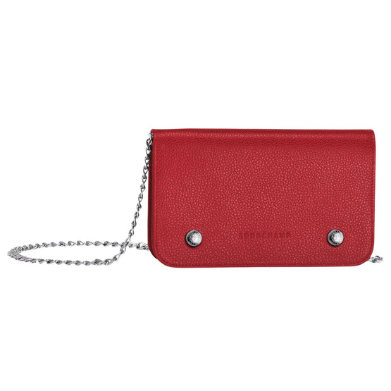 Le Foulonné Wallet On Chain - Vermilion