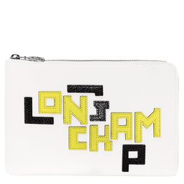 Le Pliage Cuir LGP Pouch - White