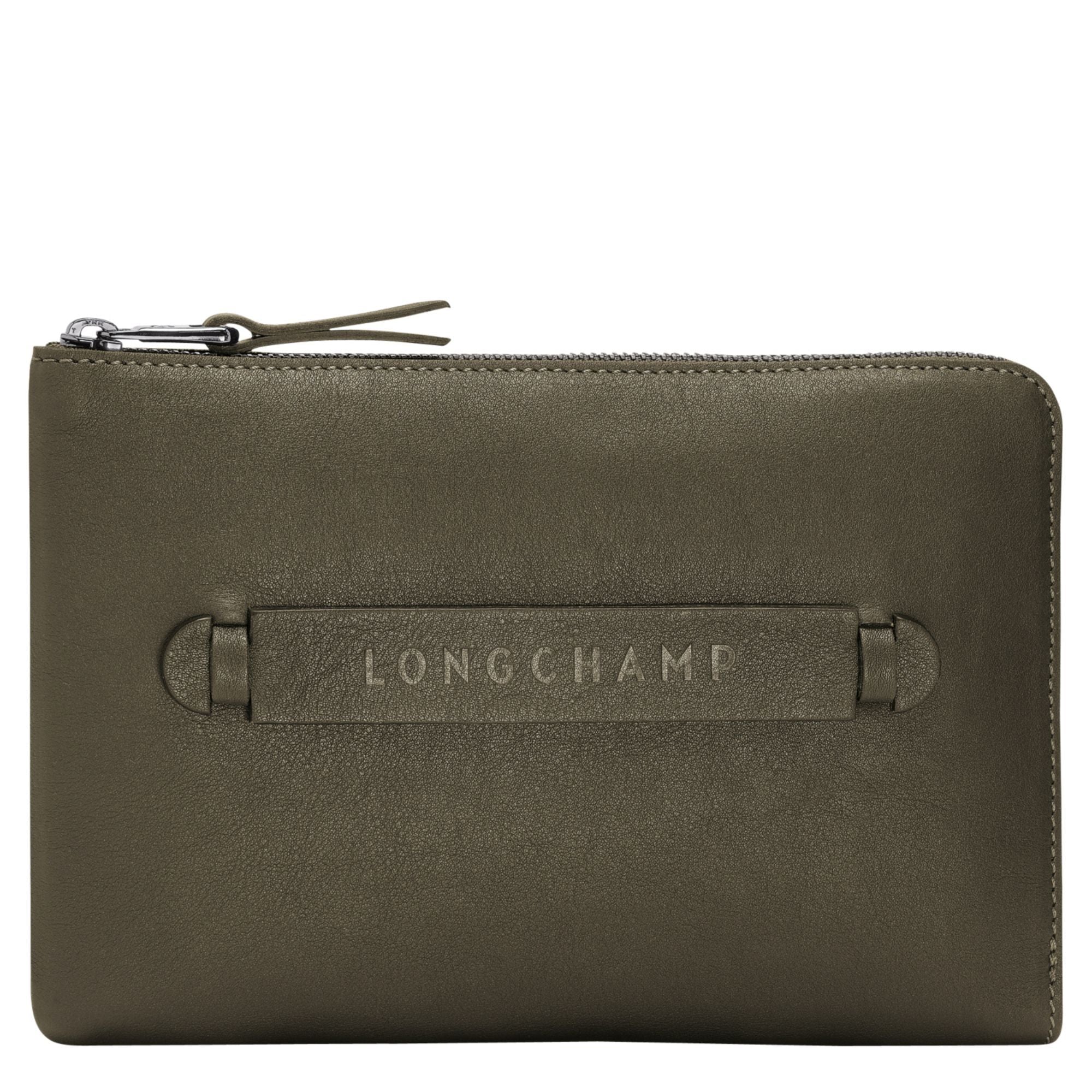 Longchamp 3D Pouch - Khaki