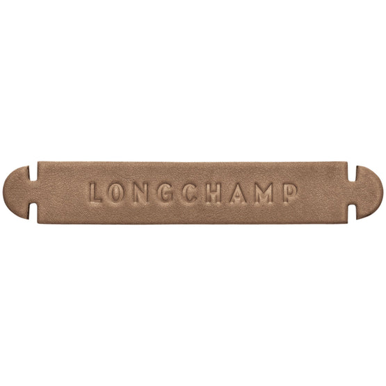 Longchamp 3D Leather Strap - Taupe