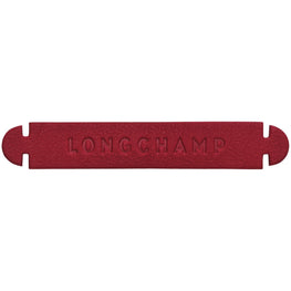Longchamp 3D Leather Strap - Ruby