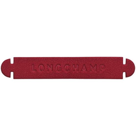 Longchamp 3D Leather Strap - Ruby