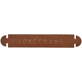 Longchamp 3D Leather Strap - Cognac
