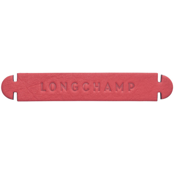 Longchamp 3D Leather Strap - Coral