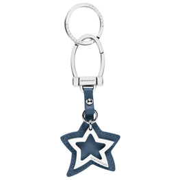 Le Pliage Cuir Key Ring Pilot - Blue