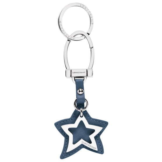 Le Pliage Cuir Key Ring Pilot - Blue