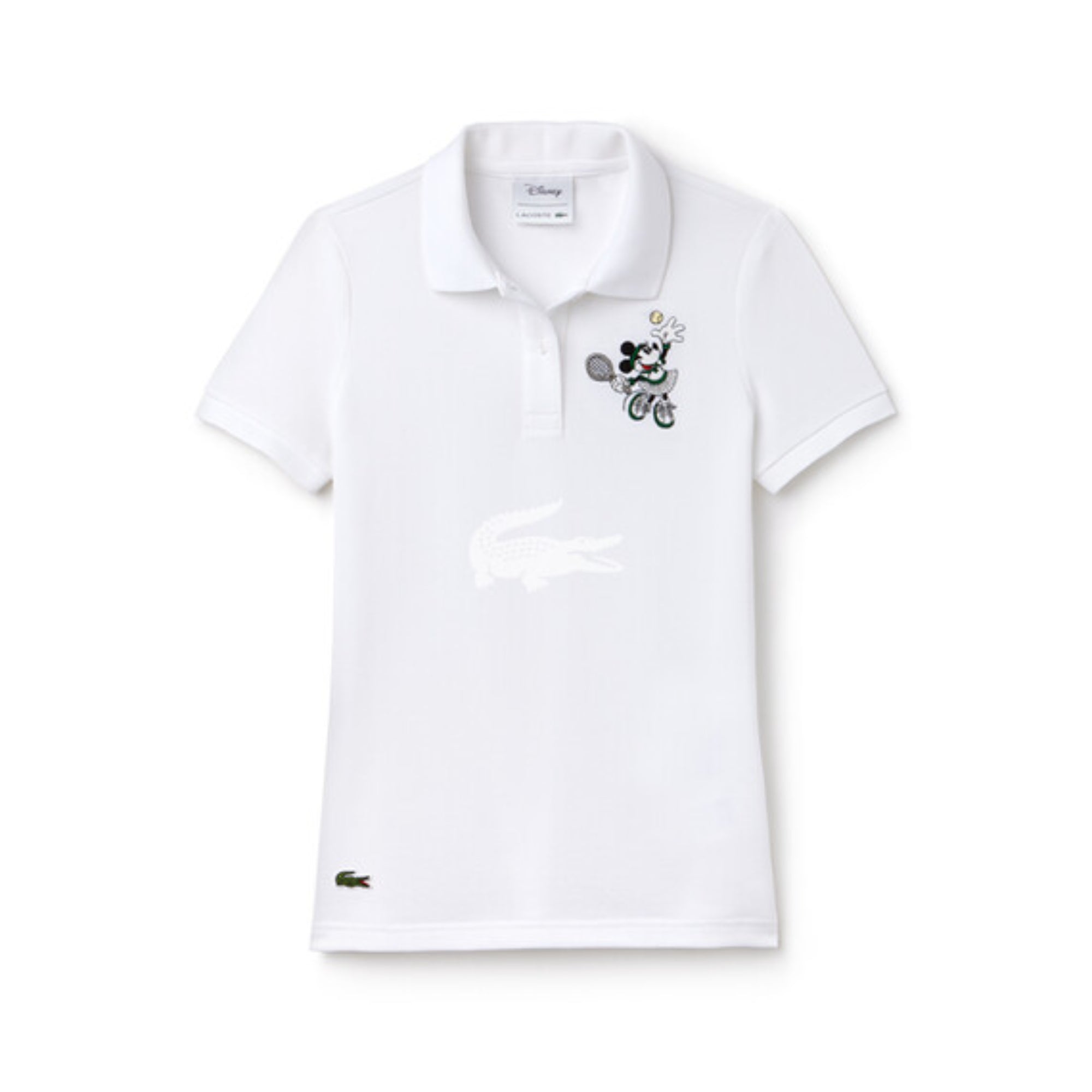 Lacoste Lacoste Women'S Short Sleeve Polo - White/White