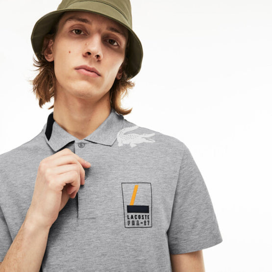 Lacoste Lacoste Men'S Polo - Pluvier Chine/Navy Blue