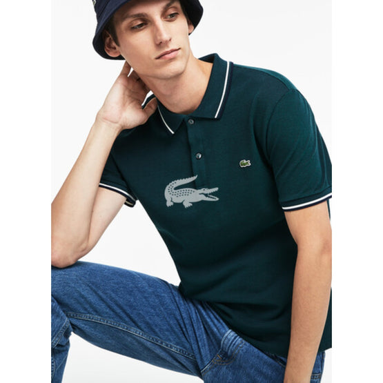 Lacoste Lacoste Men'S Polo -  Aconit/Dark Navy Blue