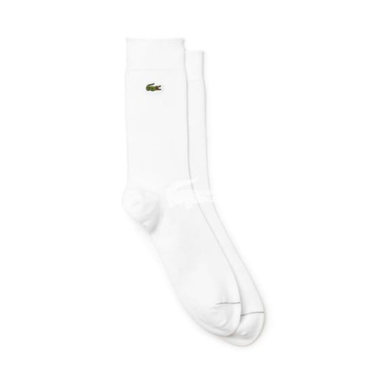 Lacoste Men'S Jersey Socks - Blanc/White