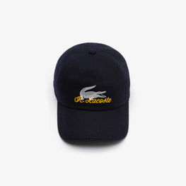 Lacoste Men’S Embroidered Wool Felt Cap - Abimes
