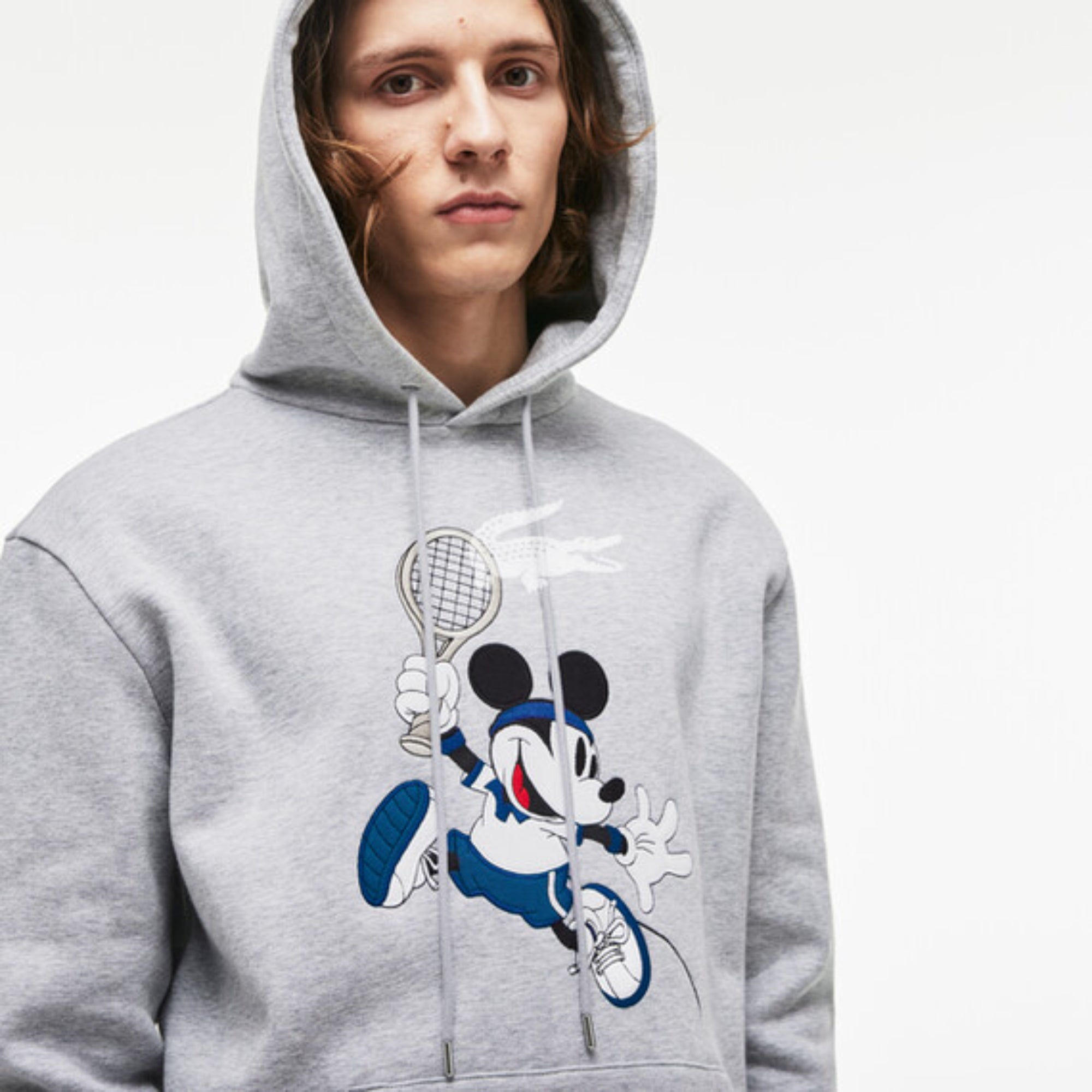 Lacoste Lacoste Men'S Sweatshirt - Argent Chine/ Silver Chine