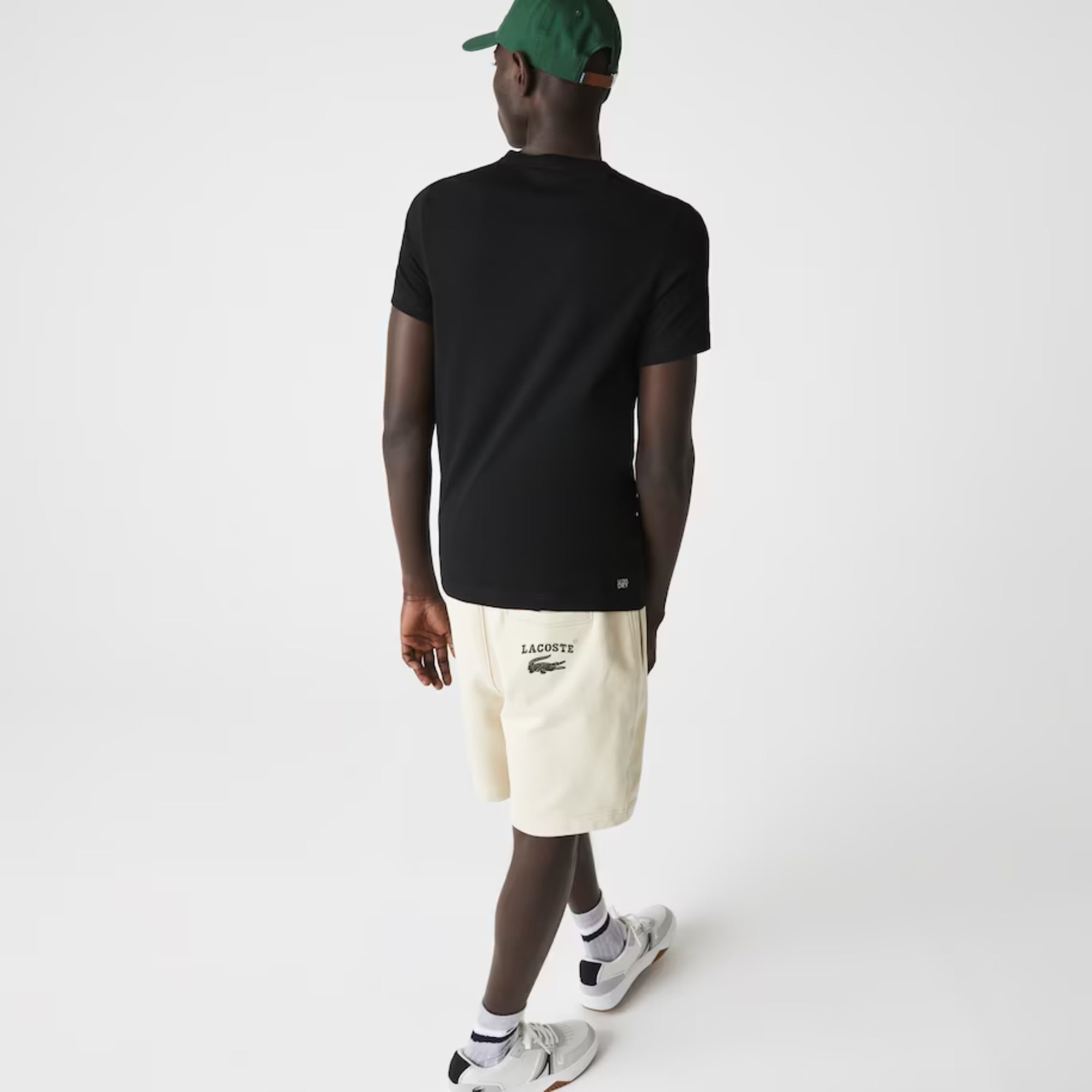 Lacoste Men'S Sport 3D Print Crocodile Breathable Jersey T-Shirt - Navy Blue/Wasp
